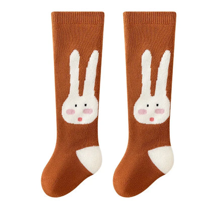 Little Legends Kids Knee-High Socks — Cotton Winter Socks for Toddlers