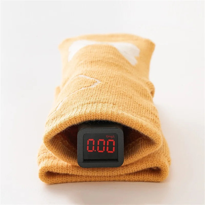 Tiny Steps Baby Thermal Socks — 3 Pairs Non-Slip Winter Socks for Toddlers