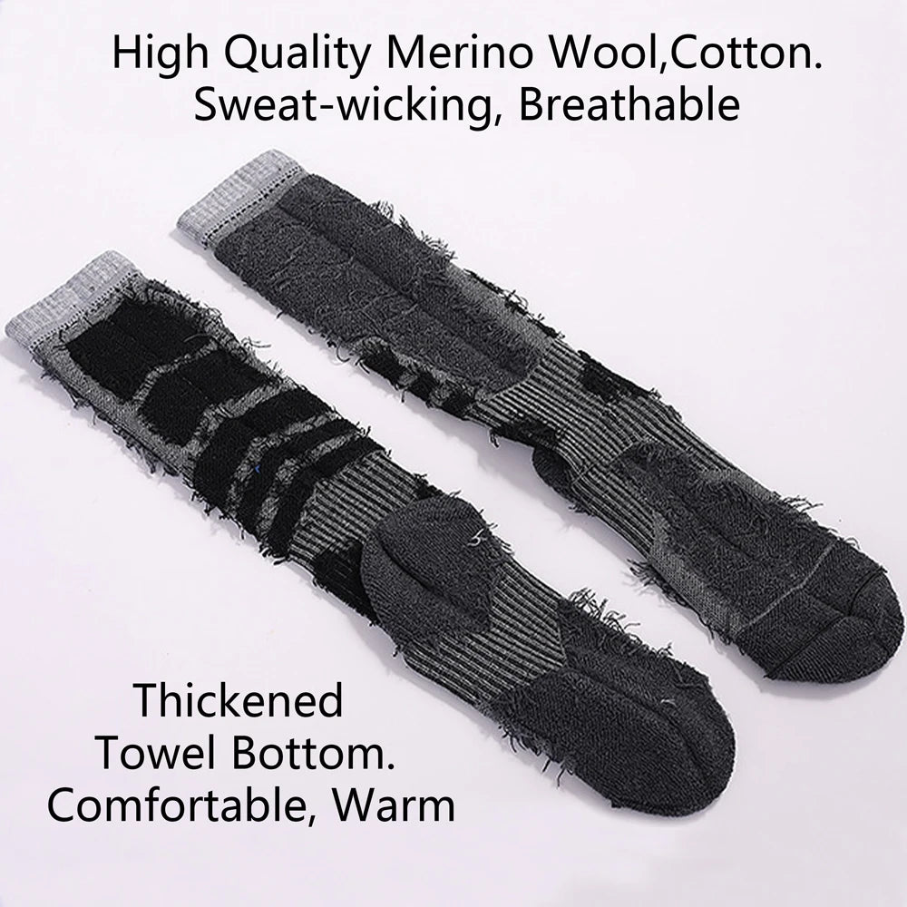 Merino Wool Thermal Compression Socks for Men