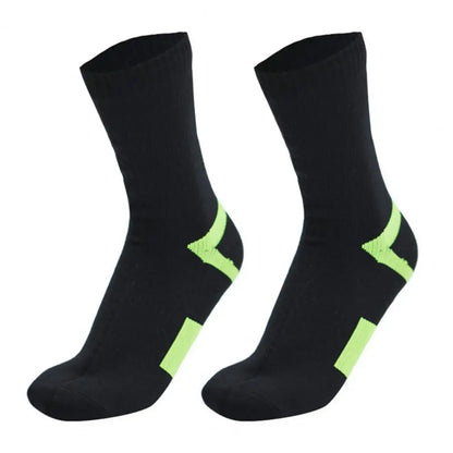 Trail Shield Waterproof Hiking Socks — Breathable Mid-Calf Winter Socks