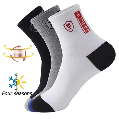 10 pairs Breathable Bamboo Cotton Sports Socks