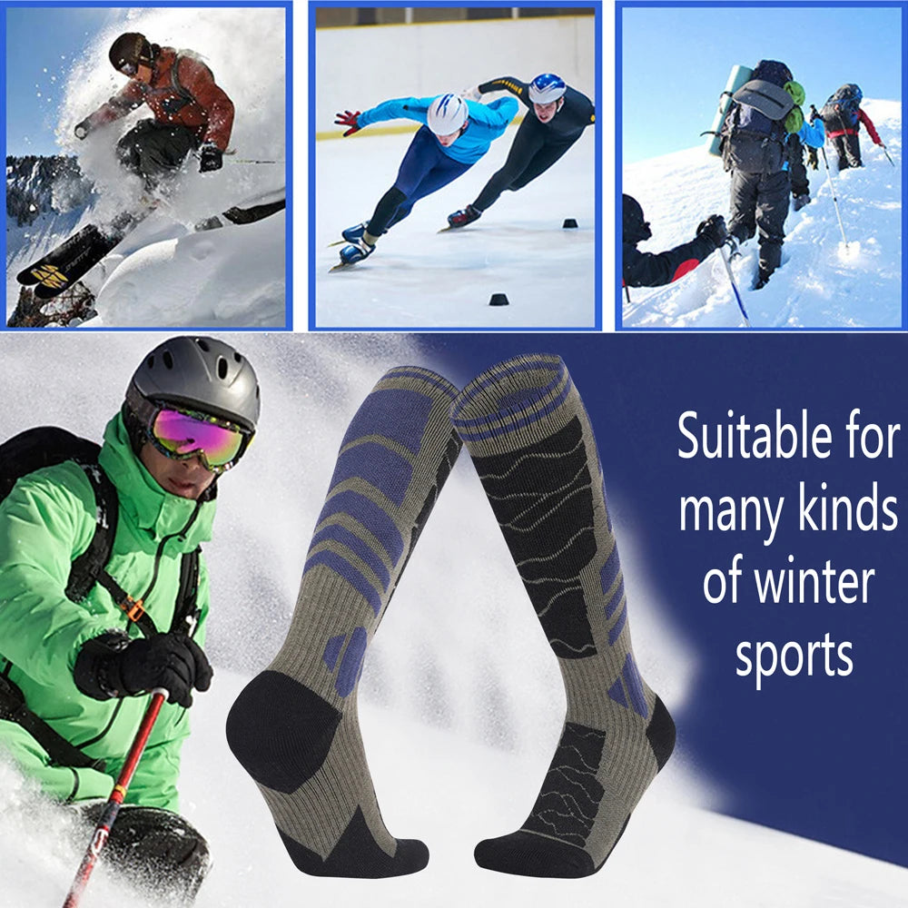 Merino Wool Thermal Compression Socks for Men