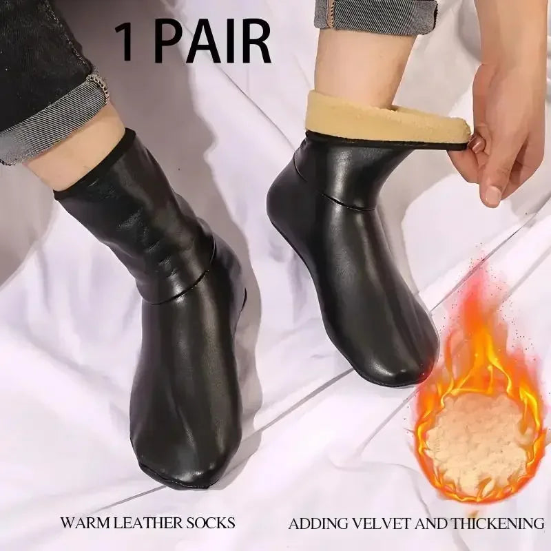 Cozy Grip House Socks — Plush Thermal Non-Slip Socks for Lounging