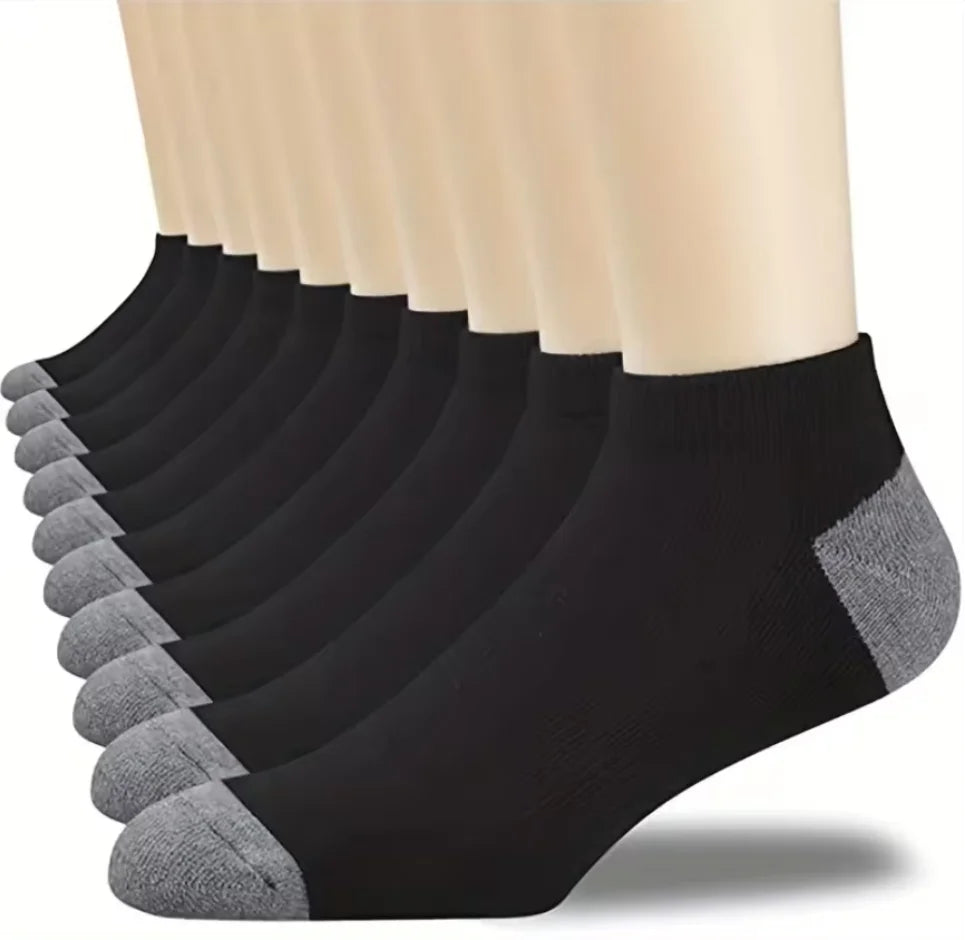 10 pairs Breathable Bamboo Cotton Sports Socks