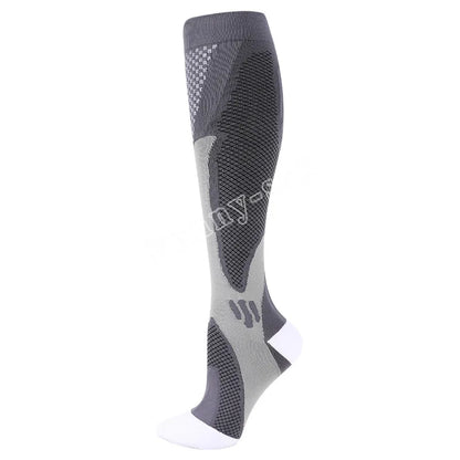 Compression Running Sports Socks 20-30mmhg for Flight Travel Pregnancy Edema Diabetes Varicose Veins