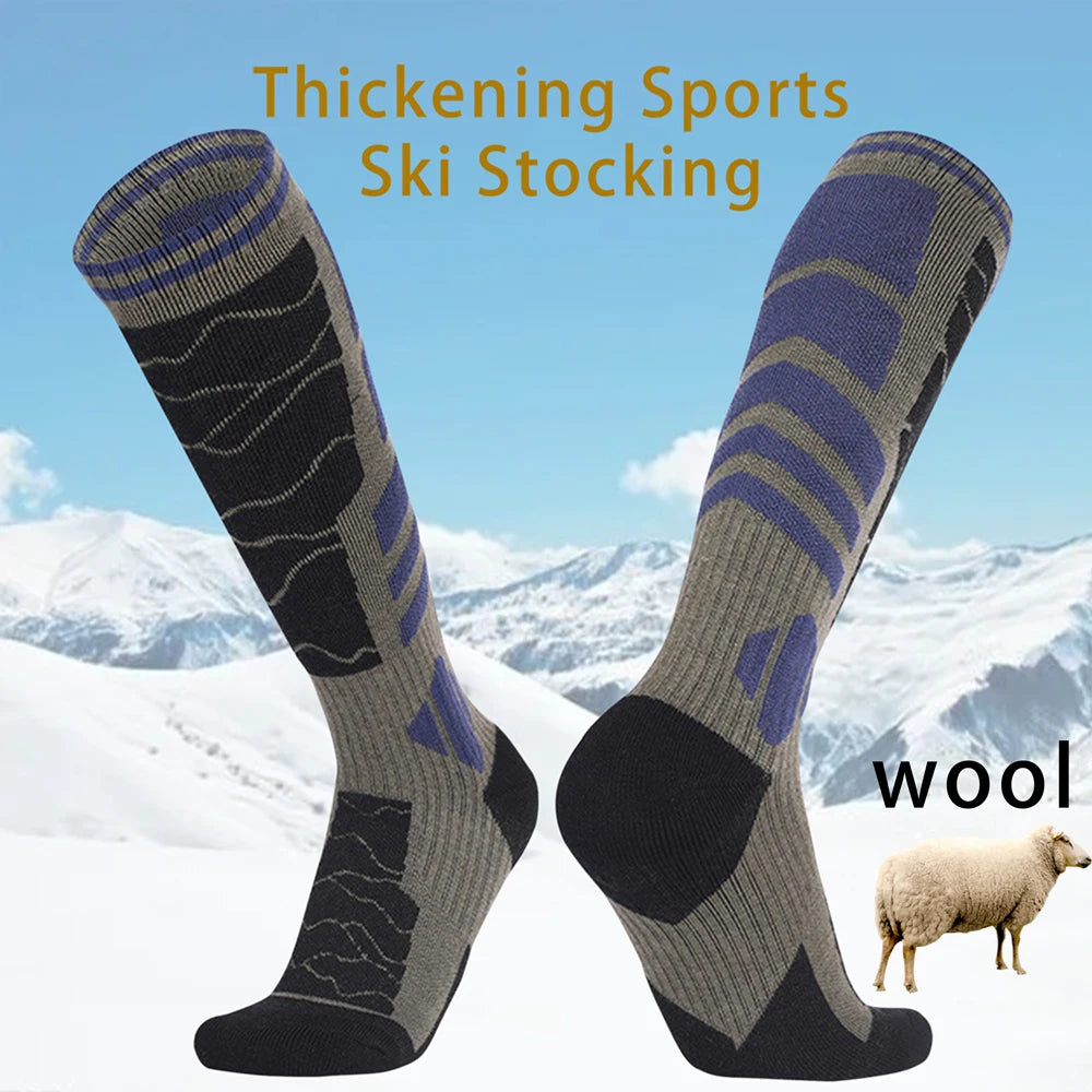 Merino Wool Thermal Compression Socks for Men