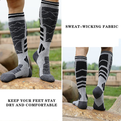 Merino Wool Thermal Compression Socks for Men
