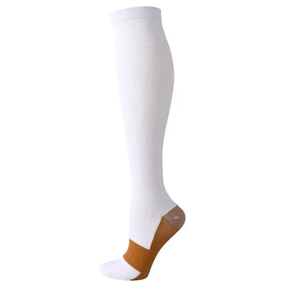 Compression Running Sports Socks 20-30mmhg for Flight Travel Pregnancy Edema Diabetes Varicose Veins