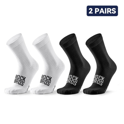 Rockbros Unisex Cycling Socks Nylon Elastane Knee High Comfort