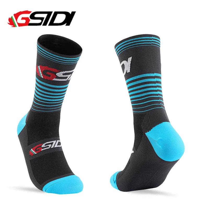 Gsidi New Compression Cycling Socks Unisex Size Six To Fourteen