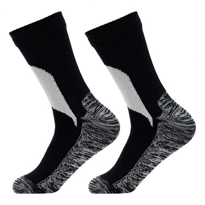 Trail Shield Waterproof Hiking Socks — Breathable Mid-Calf Winter Socks