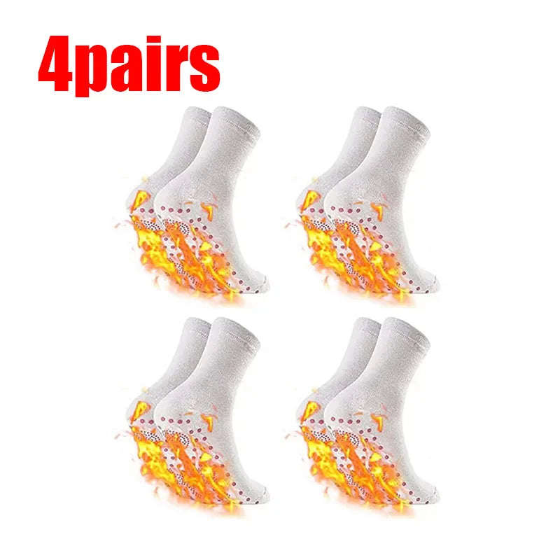 Warm Step Low-Cut Thermal Socks — Soft Winter Socks for Cold Days