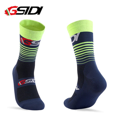 Gsidi New Compression Cycling Socks Unisex Size Six To Fourteen