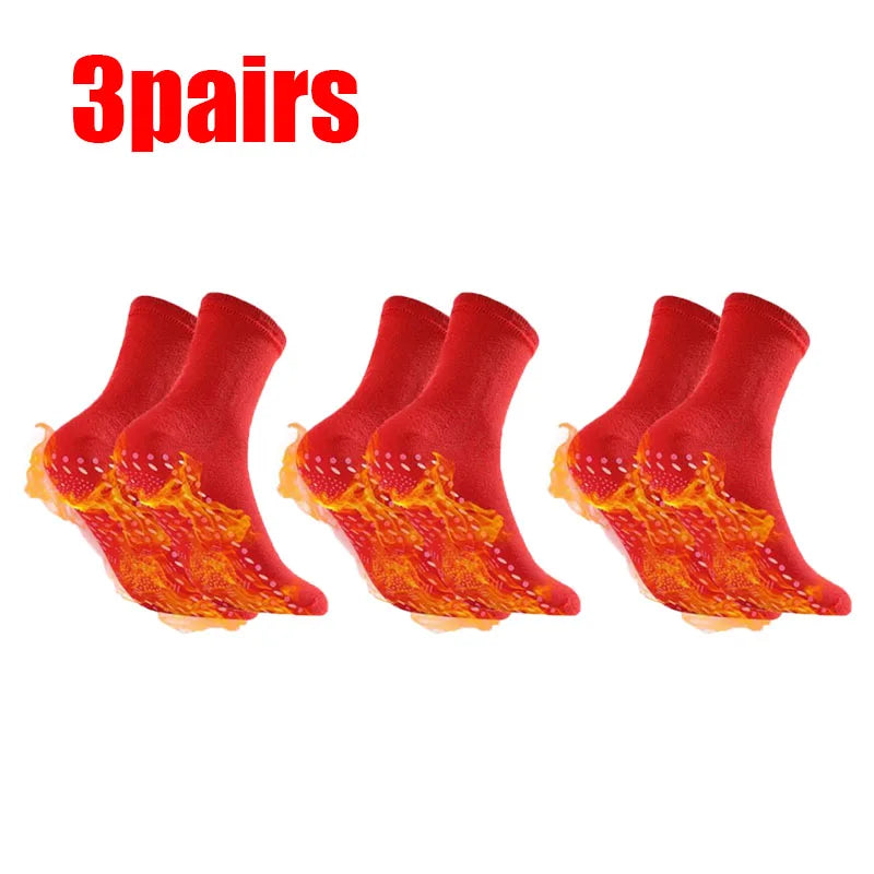 Warm Step Low-Cut Thermal Socks — Soft Winter Socks for Cold Days