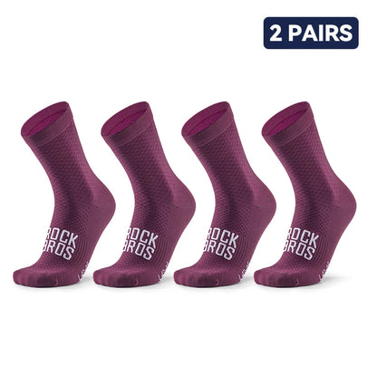 Rockbros Unisex Cycling Socks Nylon Elastane Knee High Comfort