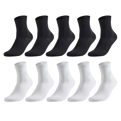 10 Pairs Men's Cotton Plus Size 38-47