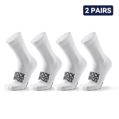 Rockbros Unisex Cycling Socks Nylon Elastane Knee High Comfort
