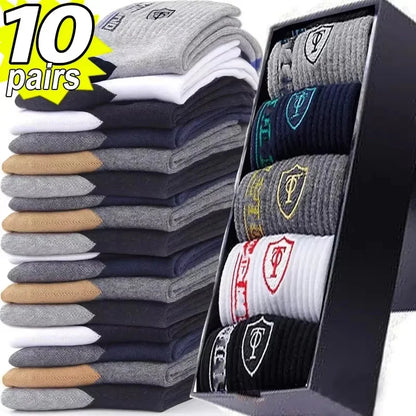 10 pairs Breathable Bamboo Cotton Sports Socks