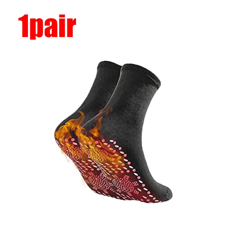Warm Step Low-Cut Thermal Socks — Soft Winter Socks for Cold Days