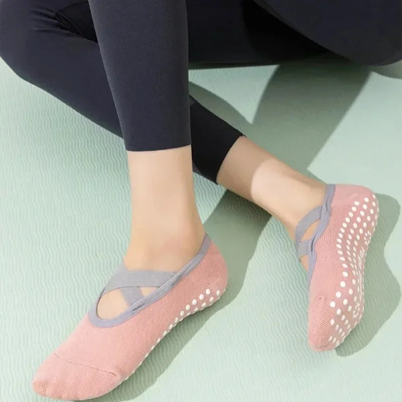 1/ 4Pair Professional Women Yoga Sock
