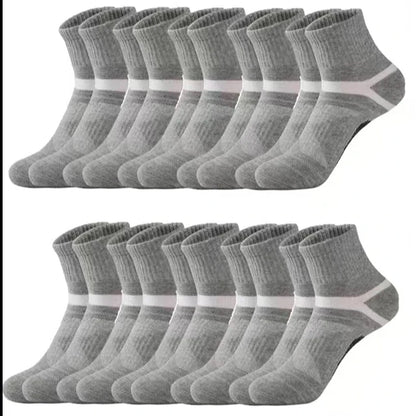 Unisex Black Hiking Socks 3 Pairs Polyester Elastane Knit Comfort