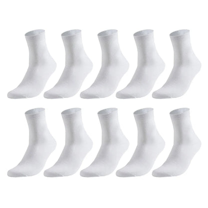 10 Pairs Men's Cotton Plus Size 38-47