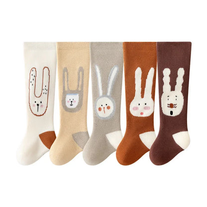 Little Legends Kids Knee-High Socks — Cotton Winter Socks for Toddlers