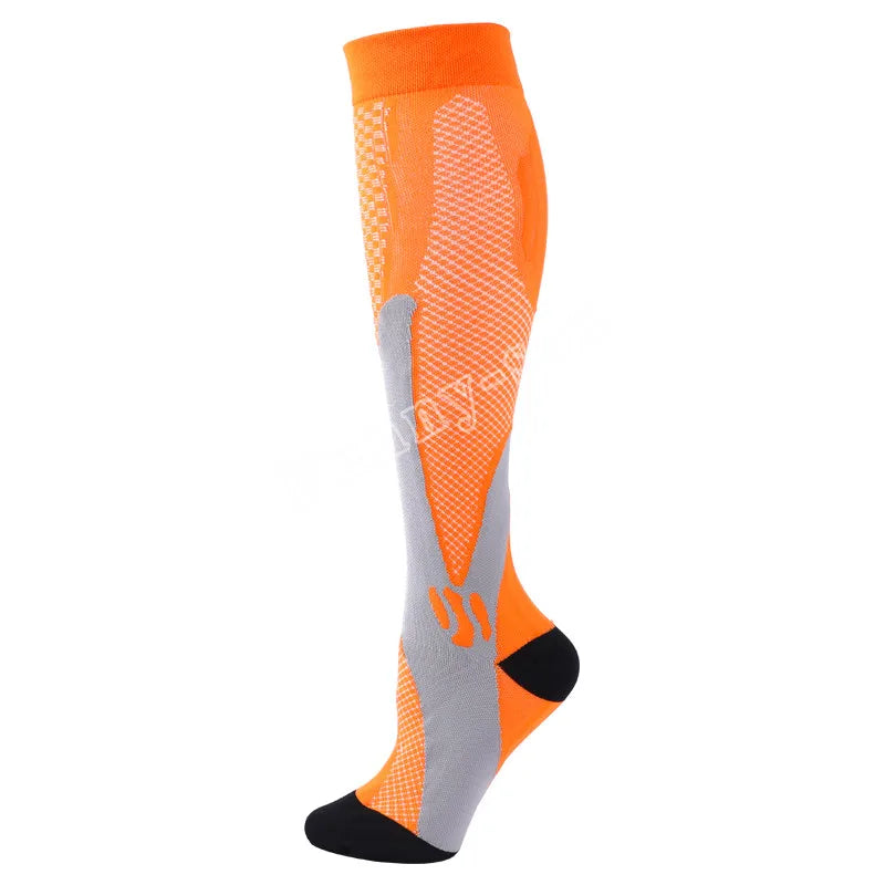 Compression Running Sports Socks 20-30mmhg for Flight Travel Pregnancy Edema Diabetes Varicose Veins
