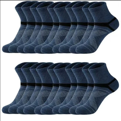 Unisex Black Hiking Socks 3 Pairs Polyester Elastane Knit Comfort