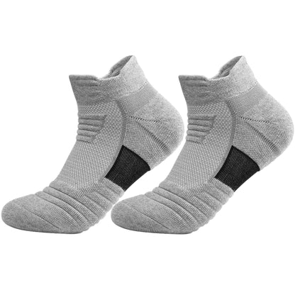 3/6 Pairs Running/Hiking Mesh Athletic Terry Socks
