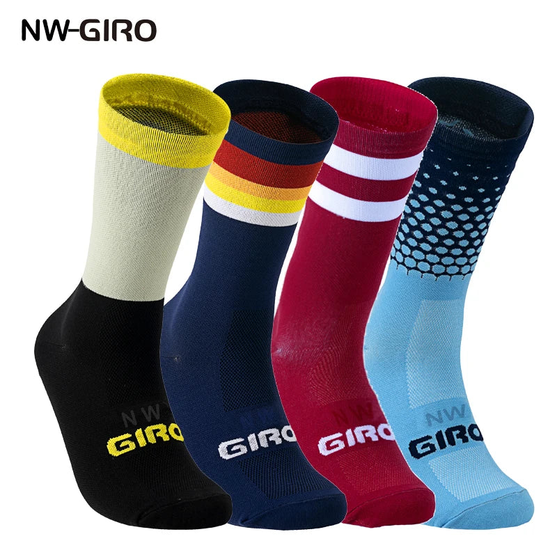Gsidi New Compression Cycling Socks Unisex Size Six To Fourteen