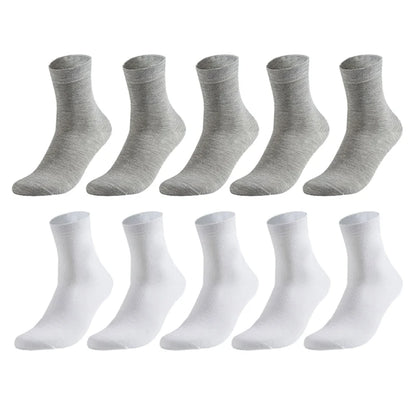 10 Pairs Men's Cotton Plus Size 38-47