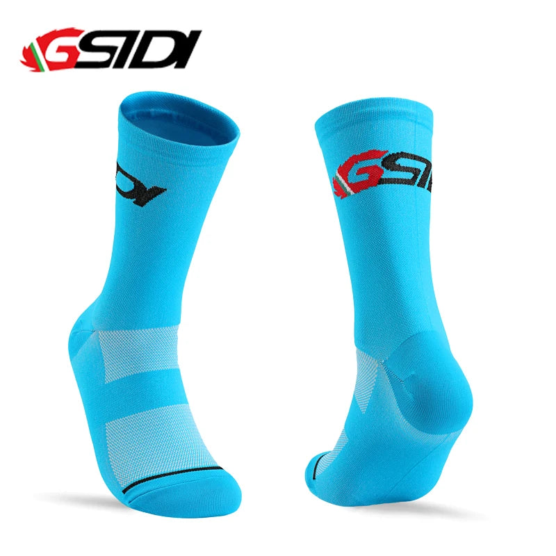 Gsidi New Compression Cycling Socks Unisex Size Six To Fourteen