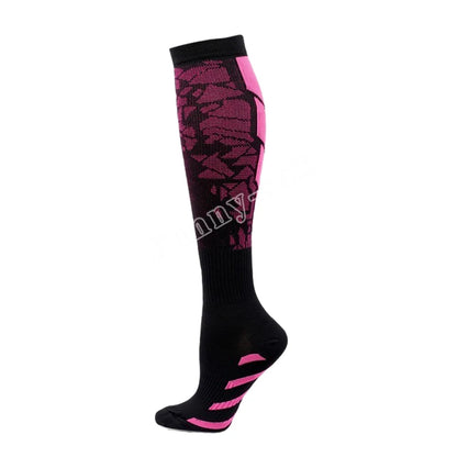 Compression Running Sports Socks 20-30mmhg for Flight Travel Pregnancy Edema Diabetes Varicose Veins