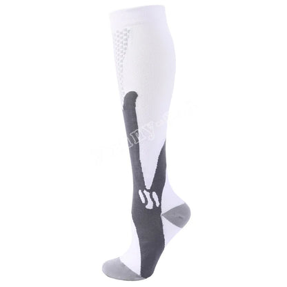 Compression Running Sports Socks 20-30mmhg for Flight Travel Pregnancy Edema Diabetes Varicose Veins
