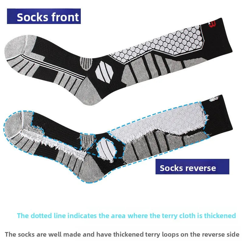 Men/Women Professional Ski Socks