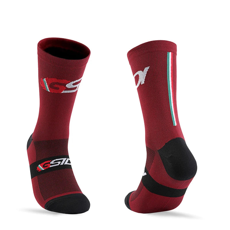 Gsidi New Compression Cycling Socks Unisex Size Six To Fourteen