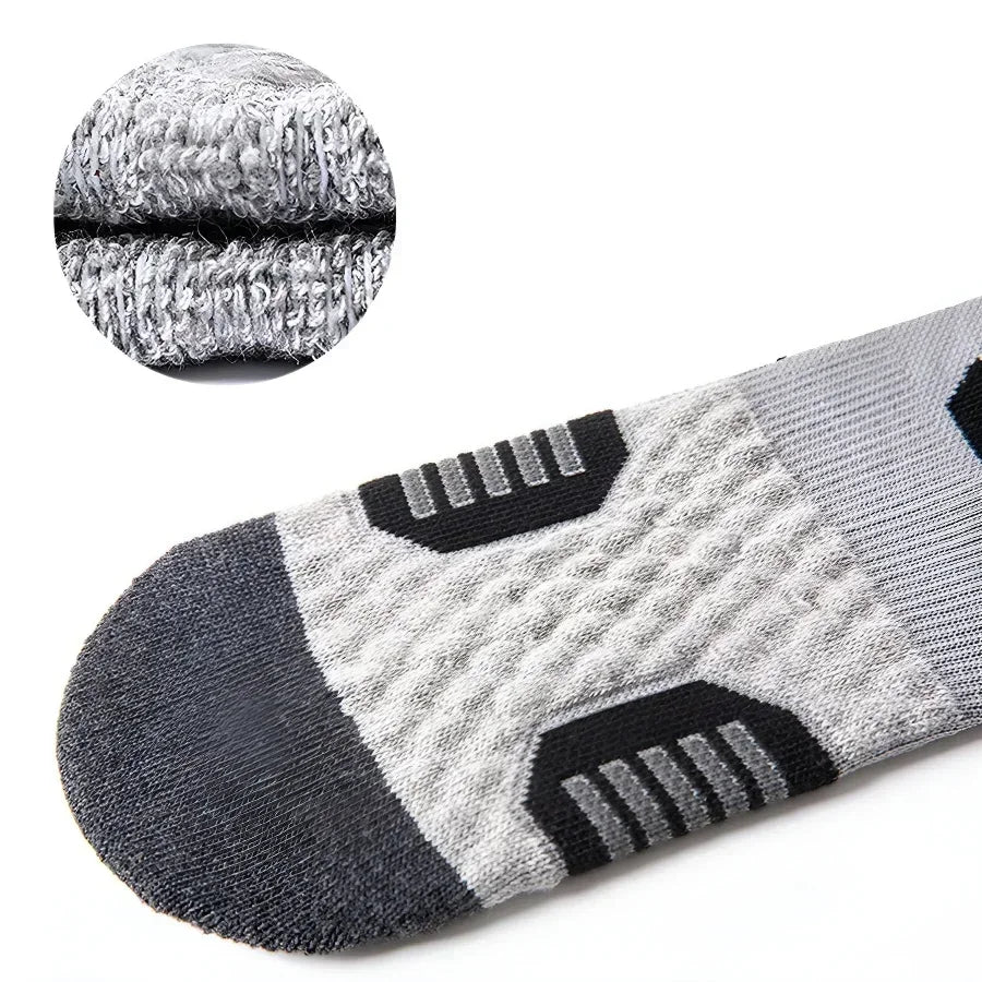 3 Pairs Thick Compression Professional Athletic Socks