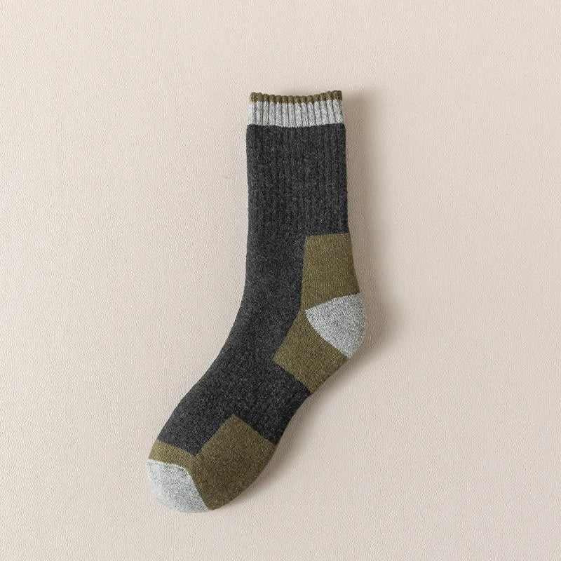5 Pairs Merino Wool Men's Hiking Socks