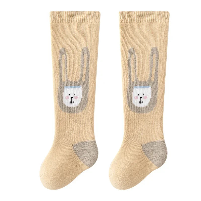 Little Legends Kids Knee-High Socks — Cotton Winter Socks for Toddlers