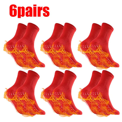Warm Step Low-Cut Thermal Socks — Soft Winter Socks for Cold Days
