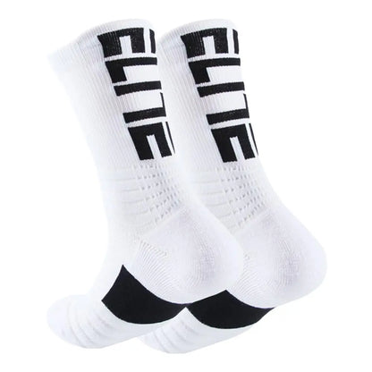 Court Crew Athletic Socks — Cushioned 4-Pack for Basketball, Running & Hiking