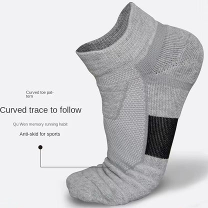 3/6 Pairs Running/Hiking Mesh Athletic Terry Socks
