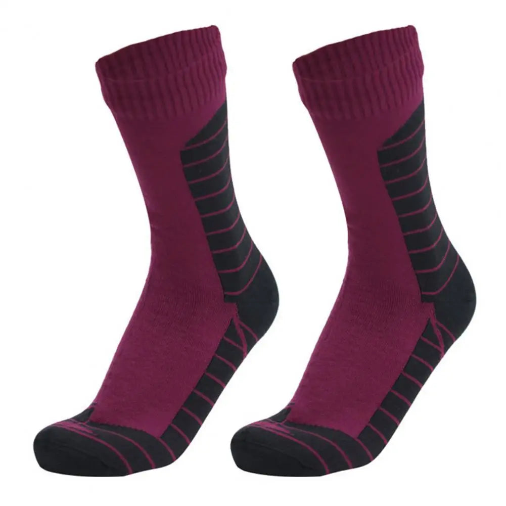 Trail Shield Waterproof Hiking Socks — Breathable Mid-Calf Winter Socks