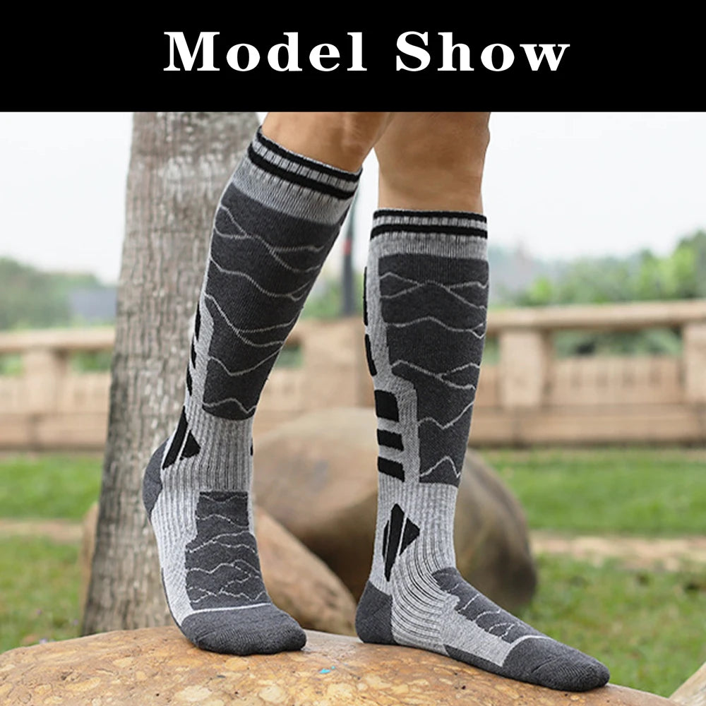 Merino Wool Thermal Compression Socks for Men