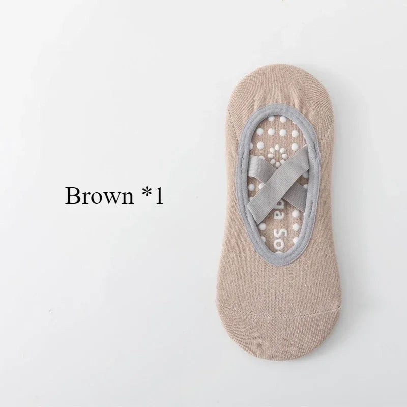 1/ 4Pair Professional Women Yoga Sock
