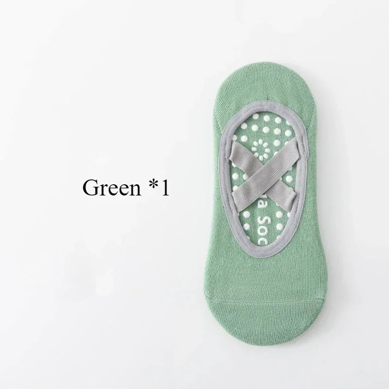 1/ 4Pair Professional Women Yoga Sock