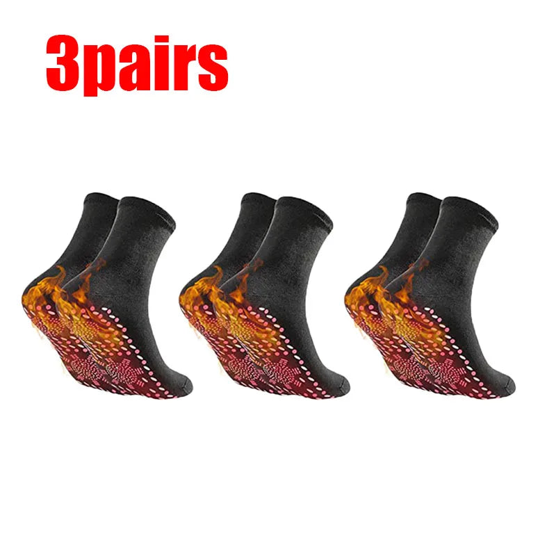 Warm Step Low-Cut Thermal Socks — Soft Winter Socks for Cold Days