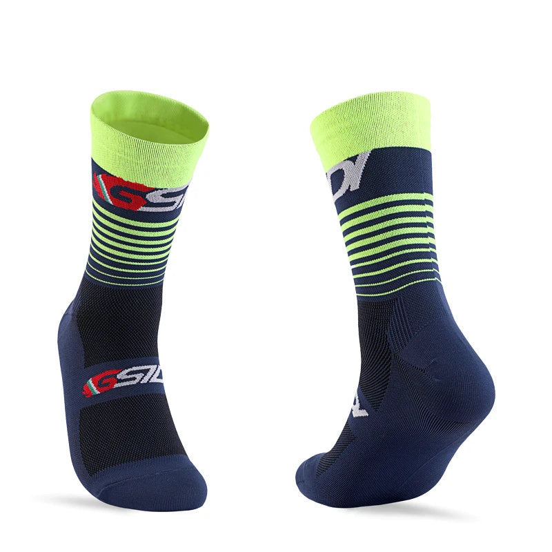 Gsidi New Compression Cycling Socks Unisex Size Six To Fourteen
