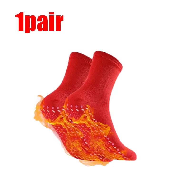 Warm Step Low-Cut Thermal Socks — Soft Winter Socks for Cold Days